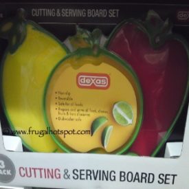 Dexas 3-Piece Fruit-Shaped Cutting & Serving Board Set Costco