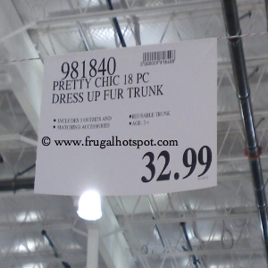 Pretty Chic 18 Piece Dress Up Fur Trunk Costco Price