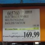 Electrolux Nimble Multi-Cyclonic Bagless Vacuum Costco Price