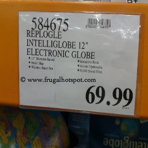 Reglogle Intelliglobe 12" Electronic Globe Costco Price