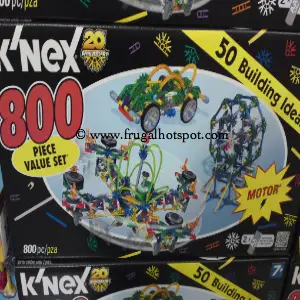 KNex 800 Piece Building Set Costco