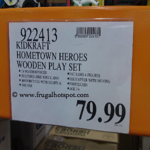 Kidkraft Hometown Heroes Wooden Playset Costco Price