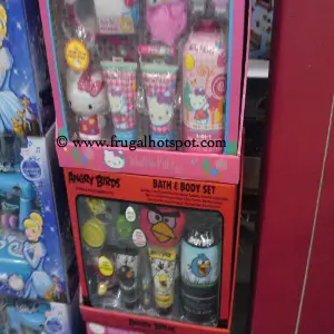 Hello Kitty or Angry Birds Bath & Body Set Costco 