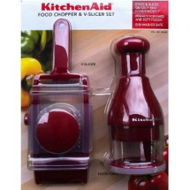 KitchenAid 2-Piece Food Chopper & V-Slicer Set Costco