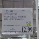 Little Hotties 40 Count Hand Warmers With 3 Body Warmers Costco Price
