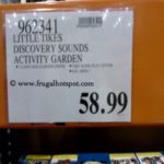 Little Tikes Discovery Sounds Activity Garden Costco Price