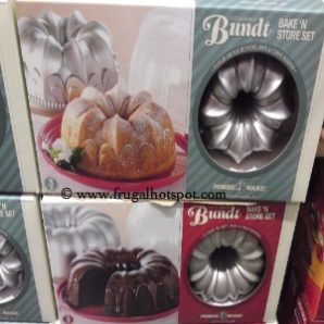 Nordic Ware Bake 'N Store Set with Bundt Pan and Cake Keeper. Costco