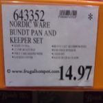 Nordic Ware Bake 'N Store Set with Bundt Pan and Cake Keeper. Costco Price