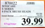 Philips Sonicare Replacement Brush Heads 6-Pack E-Series Costco Sale Price Philips Sonicare Replacement Brush Heads 6-Pack E-Series Costco Sale Price