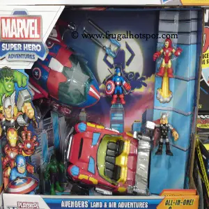 Playschool Marvel Super Hero Avengers Land & Air Adventures Costco