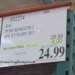 Pure Komachi 2 6-Piece Cutlery Set with Sheaths Costco Price