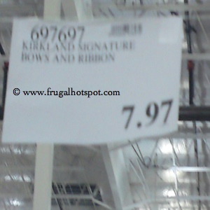 Kirkland Signature Bows Ribbons Costco Price