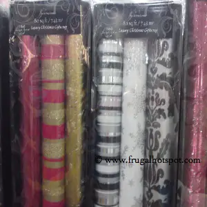 Luxury Gift Wrap 3-Pack Costco