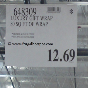 Luxury Gift Wrap Costco Price