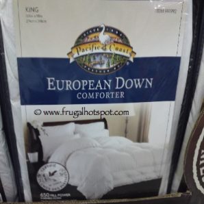 pacific down comforters