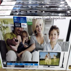 Westinghouse 40" 1080p LED LCD HDTV. Costco