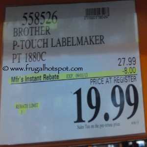 Brother p touch label maker costco