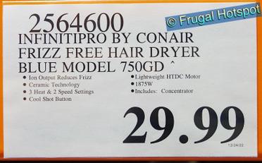 Conair Infiniti Pro Hair Dryer at Costco! | Frugal Hotspot