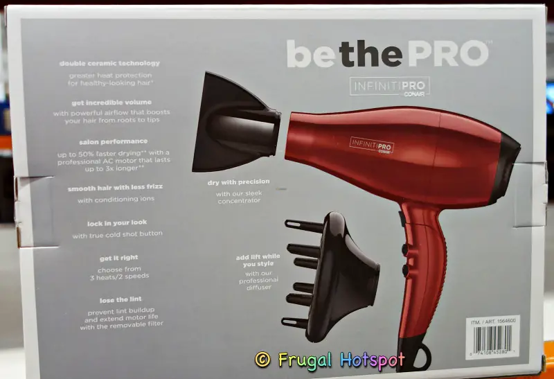 Conair Infiniti Pro Hair Dryer | info | Costco