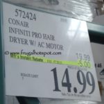 Costco Sale Price: Conair Infiniti Pro Hair Dryer Costco Sale Price: Conair Infiniti Pro Hair Dryer