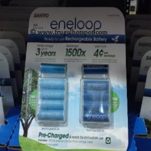 Eneloop AA Rechargeable Batteries at Costco