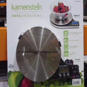 Kamenstein Staineless Steel Digital Food Scale Costco