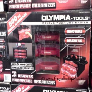 Olympia Tools 3 Drawer 500 Piece Hardware Organizer at Costco