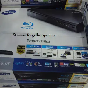 Samsung Blu-ray DVD Player BD-EM57C Costco