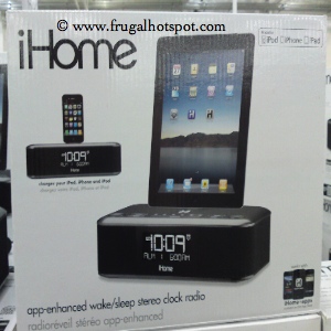 iHome Dual Alarm Clock Radio Costco