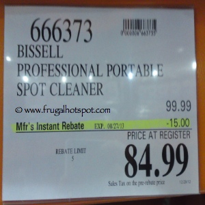 Bissell Professional Portable Spot Cleaner | Costco Sale Price