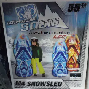 Body Glove 55" Snow Sled with lights | Costco