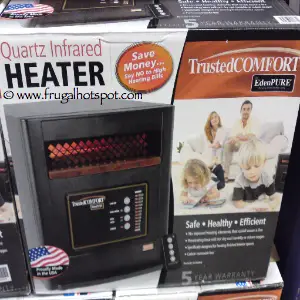 Trusted Comfort Quartz Infrared Heater by Eden Pure | Costco