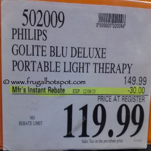 =Philips goLITE BLU Energy Light Plus | Costco Sale Price