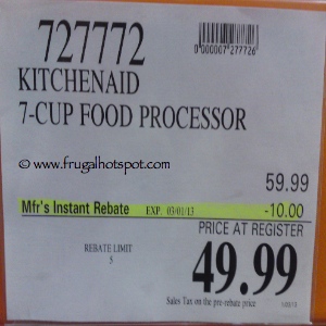 KitchenAid 7 Cup Food Processor | Costco Sale Price