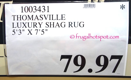 Thomasville Luxury Shag Rug | Costco Price