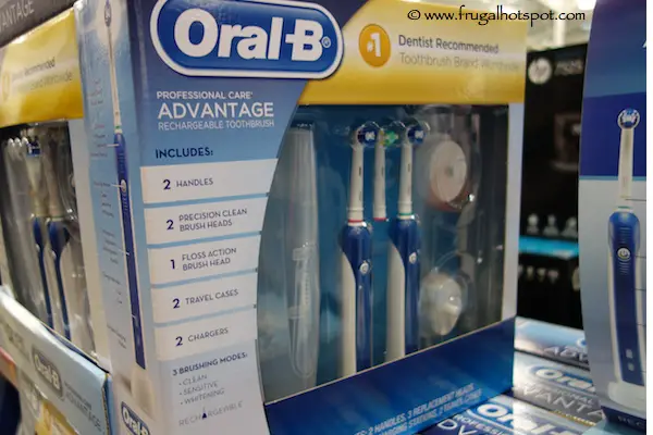 Oral B Professional Care Advantage Rechargeable Toothbrushes | Costco