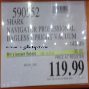 Shark Navigator Professional Bagless Vacuum | Costco Sale Price