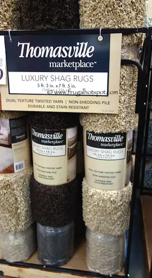 Thomasville Luxury Shag Rug | Costco