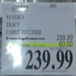 Synergy Tracy Recliner | Costco Sale Price