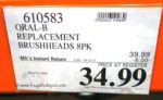 Costco price: Oral-B Floss Action &/or Precision Clean Replacement Brush Heads 8-Pack Costco price: Oral-B Floss Action &/or Precision Clean Replacement Brush Heads 8-Pack