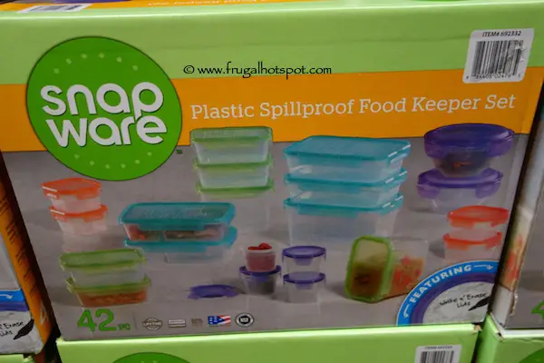 Snapware 42 Piece Plastic Food Keeper Set | Costco