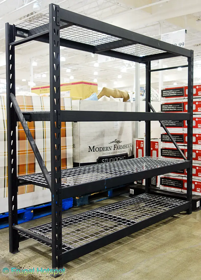 Whalen Industrial Rack in black | Costco Display