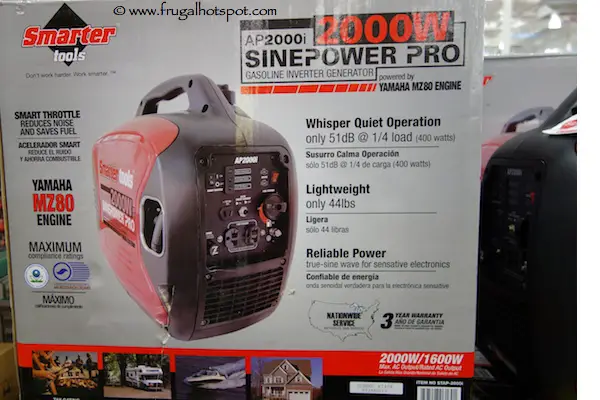 Smarter Tools 2000W Digital Inverter | Costco