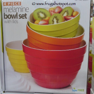 4 Piece Melamine Bowl Set | Costco