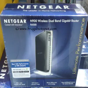 Netgear N900 Wireless Dual Band Gigabit Router R4500 | Costco