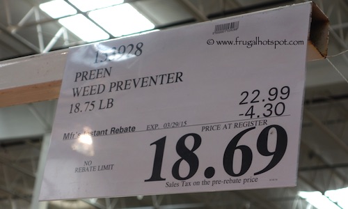 Preen Weed Preventer | Costco Sale Price