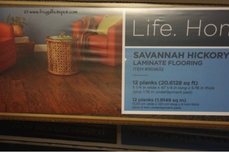 Harmonics Unilin Savannah Hickory Laminate Floor | Costco