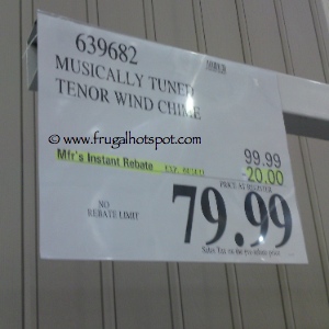 Style Craft Tenor Wind Chime | Costco Sale Price