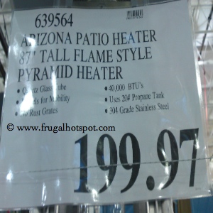 Arizona Pyramid patio Heater | Costco Price