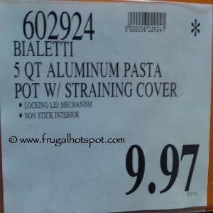 Bialetti Pasta Pot | Costco Price